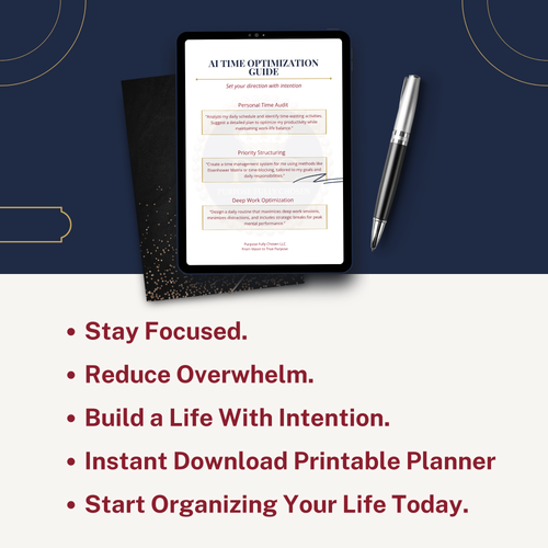 Purposeful Planning System